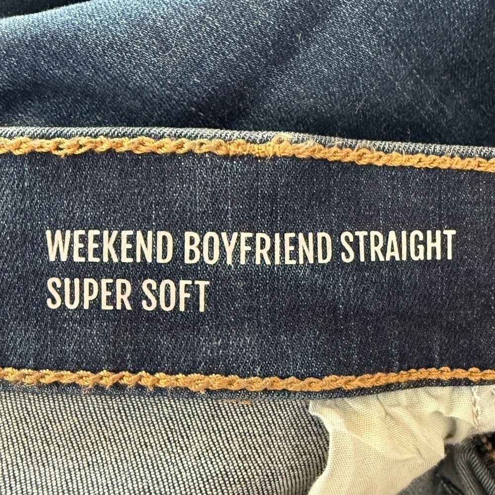 TORRID Casual Stretchy Weekend Boyfriend Straight Drawstring Waist Jeans 5XT NWT - Picture 7 of 8